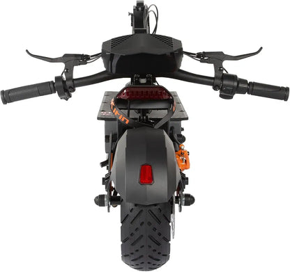 KUKIRIN G4 electric scooter folded for storage and transport