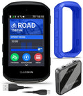 Garmin Edge 850 Compact GPS Cycling Computer, 2.7" Color Touchscreen Display, Bike-Specific Mapping, Advanced Training & Performance Insights + Blue Silicone Case w/ Wearable4U PowerBank Bundle